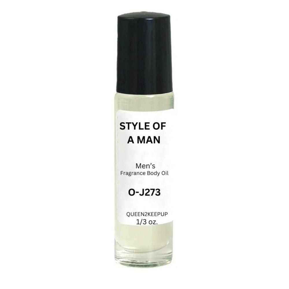 Style Of A Man (Men) Body Oil 10 ml Fragrance All Natural 1/3 oz Roll-On Scent